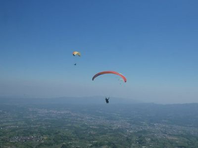 Festival Paralayang di Bukit Kekep, Desa Lengkong Meriahkan Hari Jadi Kabupaten Wonosobo