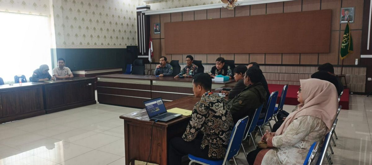 Disparbud Paparkan Progres Revitalisasi Kawasan Dieng Plateau Theater di Kejaksaan Negeri Wonosobo 
