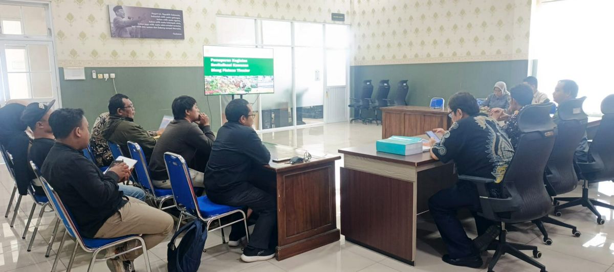 Disparbud Paparkan Progres Revitalisasi Kawasan Dieng Plateau Theater di Kejaksaan Negeri Wonosobo 