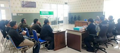 Disparbud Paparkan Progres Revitalisasi Kawasan Dieng Plateau Theater di Kejaksaan Negeri Wonosobo 