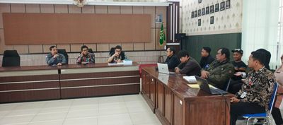 Disparbud Paparkan Progres Revitalisasi Kawasan Dieng Plateau Theater di Kejaksaan Negeri Wonosobo 