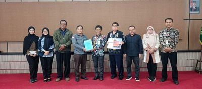 Disparbud Paparkan Progres Revitalisasi Kawasan Dieng Plateau Theater di Kejaksaan Negeri Wonosobo 
