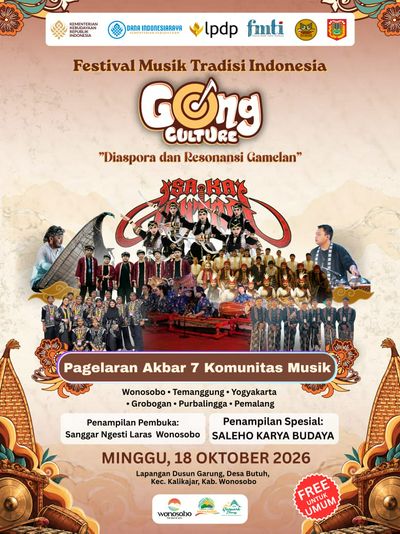 Wonosobo Jadi Tuan Rumah Festival Musik Tradisi Indonesia 2026, Hadirkan Kolaborasi Seni dan Pelestarian Budaya