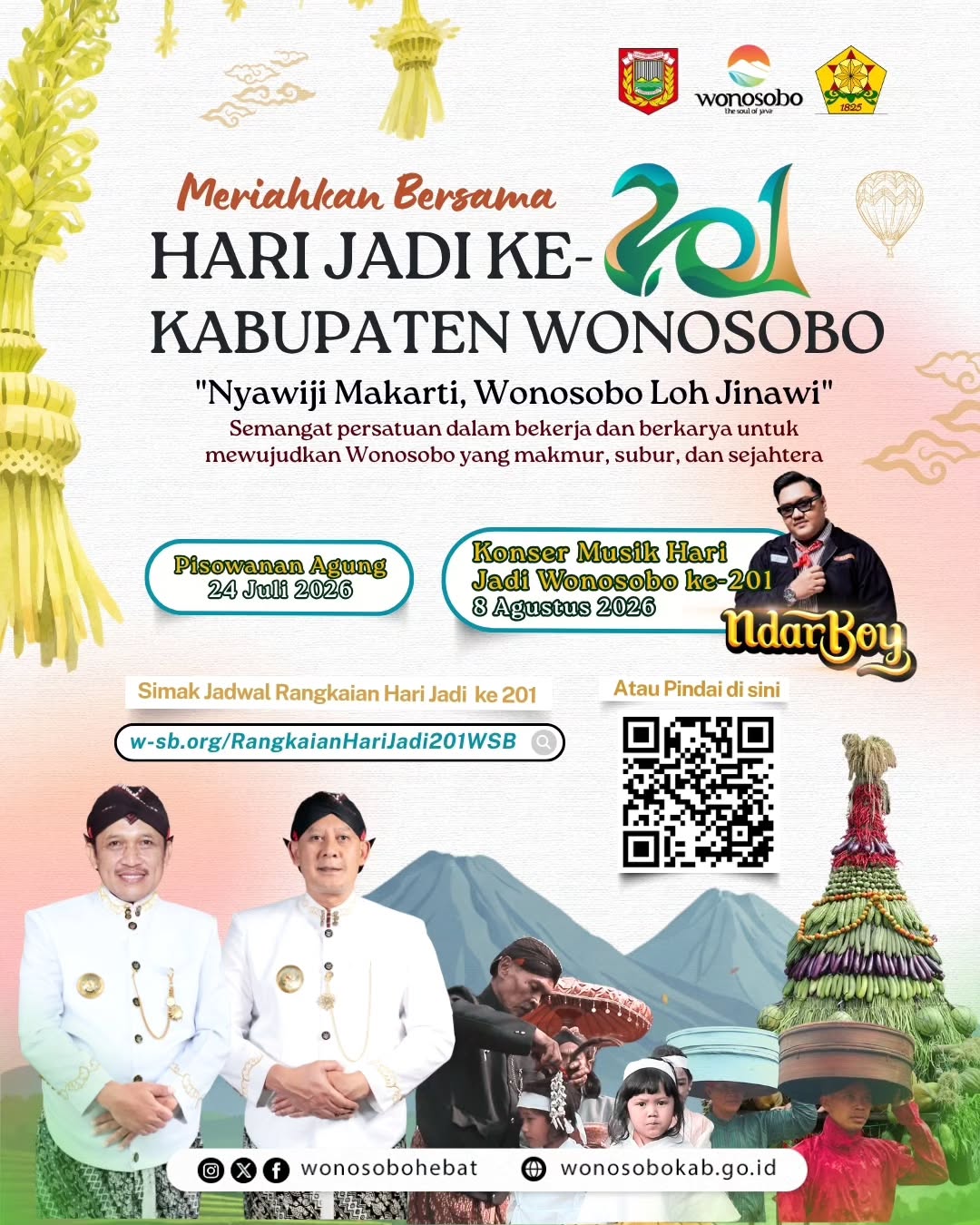 Hari Jadi ke-201 Kabupaten Wonosobo
