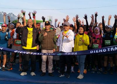 Meriah! Dieng Trail Run 2024 Diikuti 670 Pelari Dalam dan Luar Negeri
