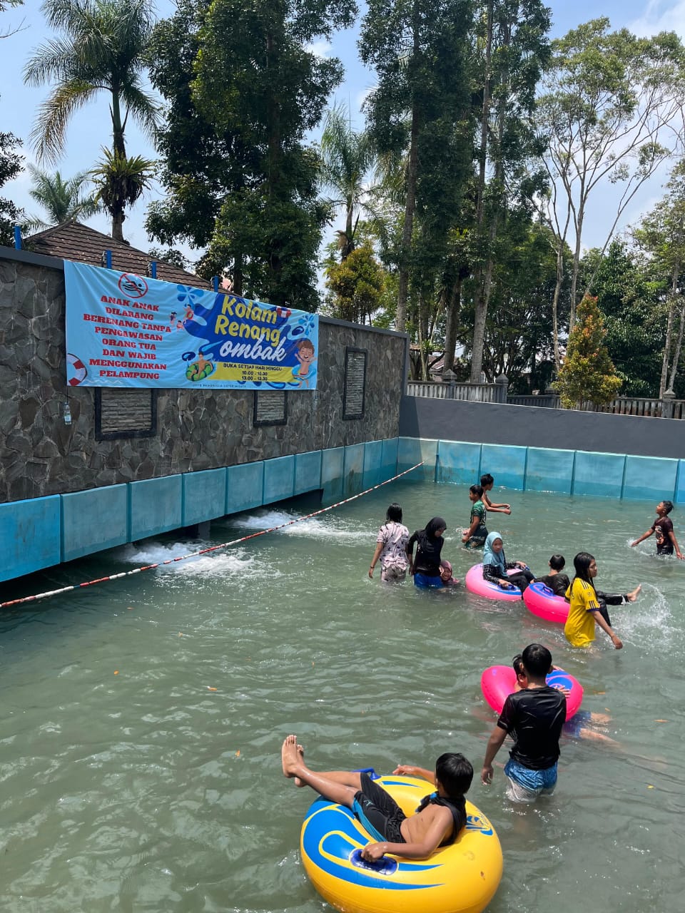 Kolam Ombak Banyu, Daya Tarik Terbaru Taman Rekreasi Kalianget Wonosobo
