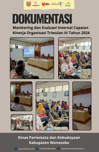 Dinas Pariwisata dan Kebudayaan Wonosobo Pertajam Target Kinerja melalui Monev Internal