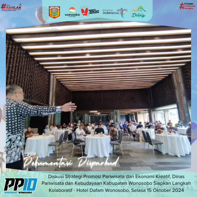 Diskusi Strategi Promosi Pariwisata dan Ekraf, Disparbud Wonosobo Siapkan Langkah Kolaboratif