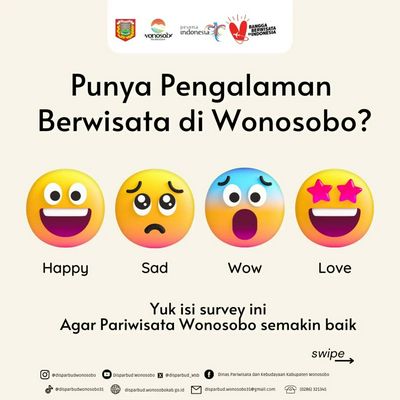 Ayo Ikut Berpartisipasi! Disparbud Wonosobo Luncurkan Survei Wisatawan Akhir Tahun 2024