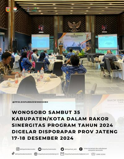 Digelar Disporapar Jateng, Wonosobo Jadi Tuan Rumah Rakor Sinergitas Program Bidang Kepemudaan, Olahraga dan Pariwisata