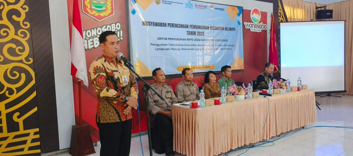 Disparbud Wonosobo Ikuti Musrenbang di Kecamatan Kaliwiro