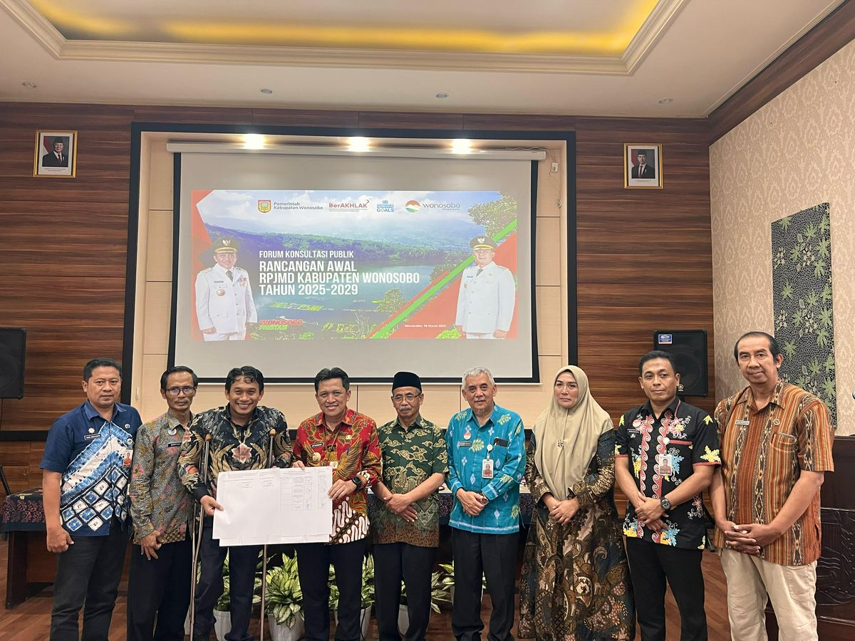 Dinas Pariwisata dan Kebudayaan Wonosobo Ikuti Forum Konsultasi Publik RPJMD 2025-2029