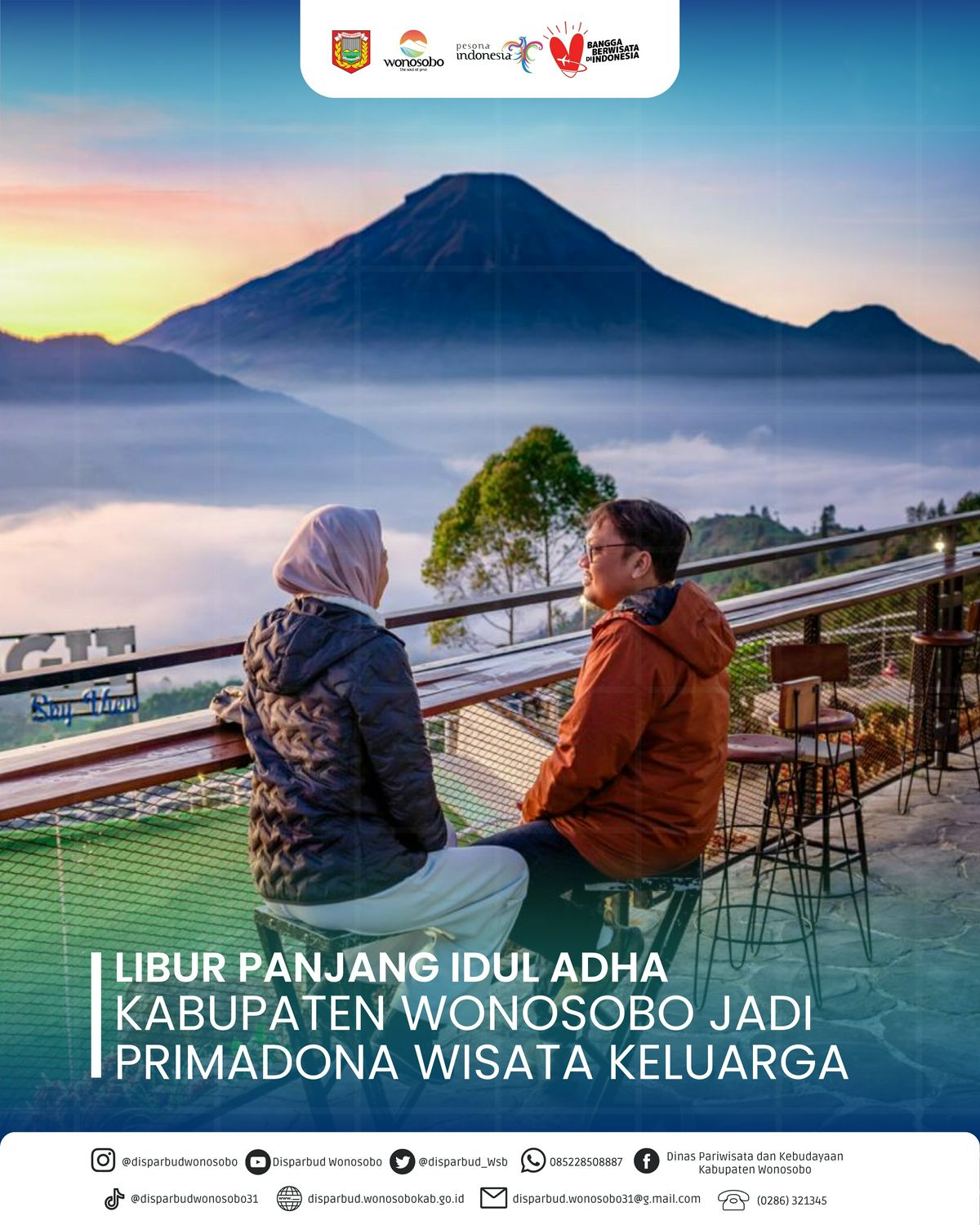 Libur Panjang Idul Adha, Kabupaten Wonosobo jadi Primadona Wisata Keluarga