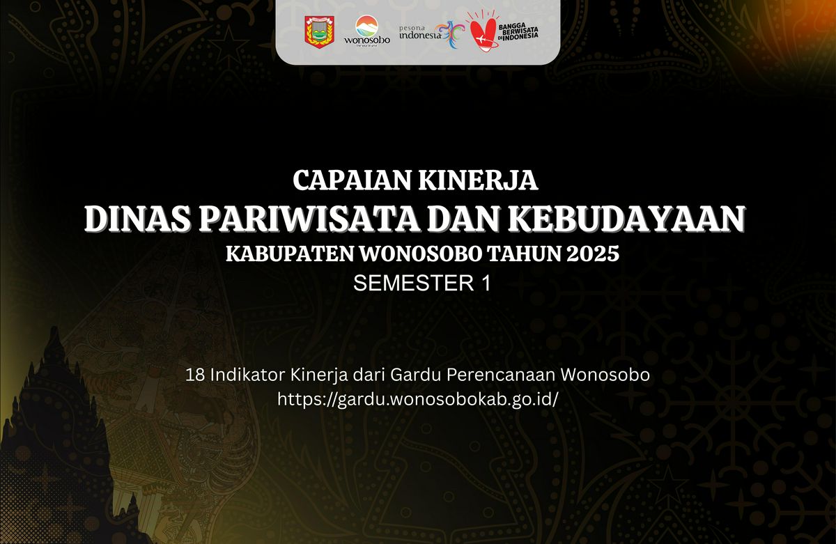 Capaian Kinerja Disparbud Semester 1 2025