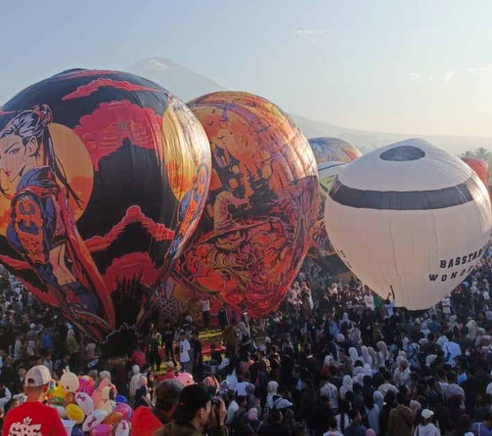 Mumbul Bareng Randumas Semayu Semarakkan Festival Mudik 2026, Tradisi Balon Udara Wonosobo Kian Mendunia